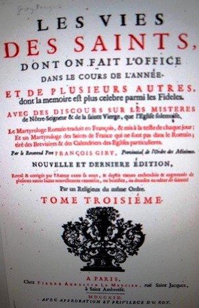 Couverture de ce livre.  Edition de 1719.