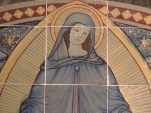 La Vierge Marie, Mère de la chrétienté.