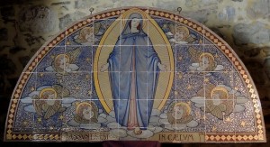 L'Assomption, Galileo Chini, Museo del Merletto, Isola Maggiore.