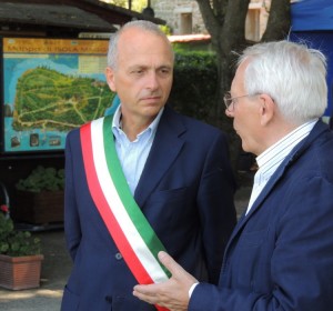 Il Dottore Mario Bocerani e il Professore Fabrizio Bracco.