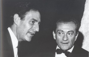 Luchino Visconti di Modrone, conte di Lonate Pozzolo (1906-1976), regista   -   Spoleto 1965.