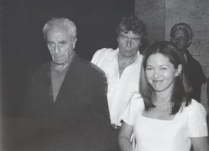 Michelangelo Antonioni, regista, (1912-2007),   -   Todi, 23 agosto 1997.