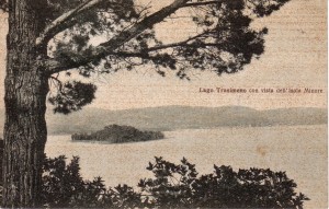 1907   -   L'Isola Minore vue depuis les hauteurs du versant nord de l'Isola Maggiore