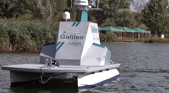Galileo, le drone aquatique créé par Siralab Robotics (Terni).